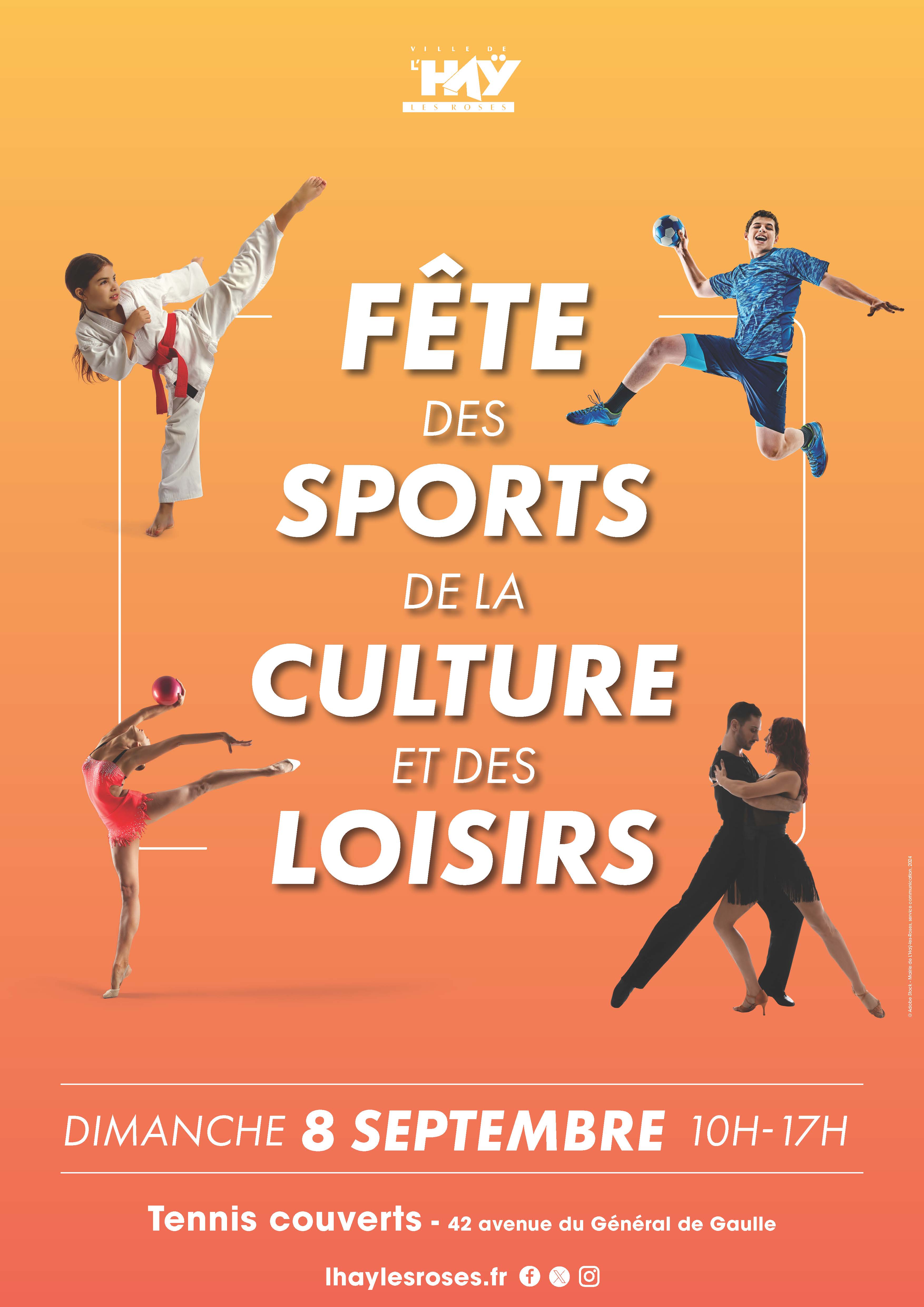 fete sports loisirs affiche A3 07 01